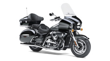 New 2017 KAWASAKI VULCAN 1700 VOYAGER ABS PEARL METEOR GRAY / METALLIC SPARK BLACK THE KING OF KAWASAKI CRUISERS, THE VULCAN 1700 VOYAGER ABS IS THE PINNACLE OF POWER AND LUXURY ON THE OPEN ROAD. A 1,700cc FUEL-INJECTED ENGINE WITH CRUISE CONTROL COMMANDS THE ROAD, WHILE A HOST OF PREMIUM TOURING AMENITIES GIVES YOU AND YOUR PASSENGER THE COMFORT TO GO THE DISTANCE